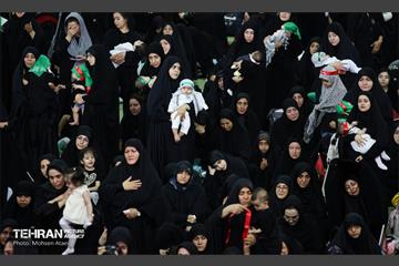 مراسم شیرخوارگان حسینی در مصلای تهران 15