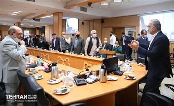 دیدار صمیمانه شهردار تهران با جانبازان شهرداری تهران 1