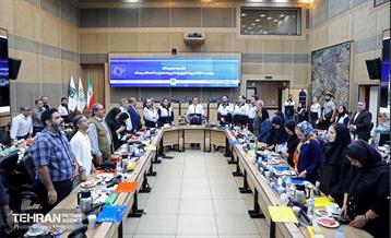 نشست خبری رئیس سازمان پیشگیری و مدیریت بحران شهر تهران 30