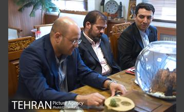 مراسم تکریم و معارفه رییس مرکز ارتباطات شهرداری تهران 1