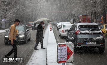 بارش برف زمستانی در شمیران  20