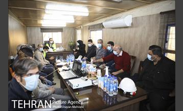 بازدید مهندس امام از مراحل آماده سازی ایستگاه اقدسیه 18