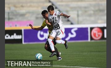دیدار راه آهن و پدیده در لیگ برتر فوتبال 9