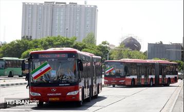 آیین بهره‌برداری از ۴۰ دستگاه اتوبوس دوکابین بازسازی شده 10