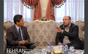 دیدار کیم سئونگ سفیر کره جنوبی با دکتر گیل آبادی 7