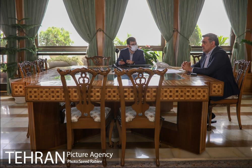 سخنرانی شهردار تهران در وبینار چشم اندازها و چالشها در بازآفرینی شهری 11
