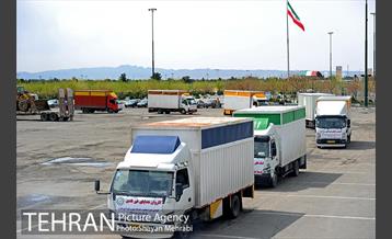 ارسال کمک های مردمی جمع آوری شده توسط مناطق ۲۲ گانه شهرداری تهران به مناطق سیل زده خوزستان 22