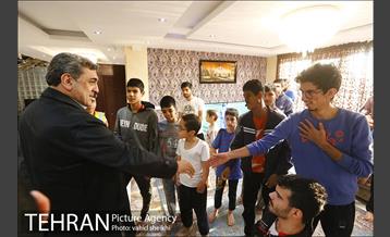 بازدید شهردار تهران از موسسه خیریه بهشت امام رضا (ع) 17