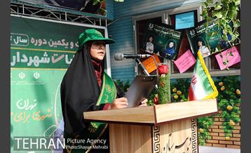 آیین برگزاری انتخابات شهردار مدرسه با حضور شهردار تهران 28