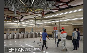 توسعه متروی تهران؛ ایستگاه برج میلاد 23