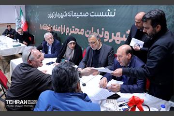 دیدار شهردار تهران با جمعی از شهروندان ارمنی تهران 4