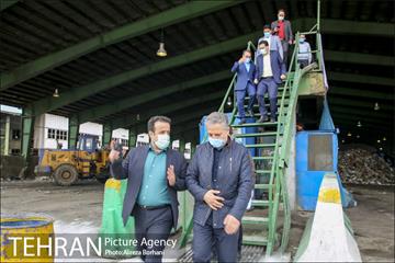 بازدید کارگروه رفع بوی نامطبوع تهران از مجتمع آرادکوه 6