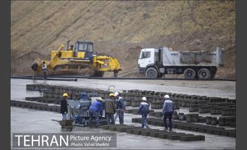 آیین بهره برداری از پروژه استحصال مصالح ساختمانی از پسماند خاک و نخاله 25