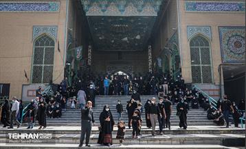 مراسم عزاداری عاشورای حسینی در امامزادگان سیدجعفر(ع) و حمیده خاتون(س) 3