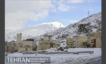 طبیعت برفی شمال تهران 1