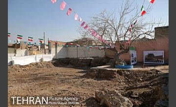 آئین کلنگ زنی محله عمو عباس 9