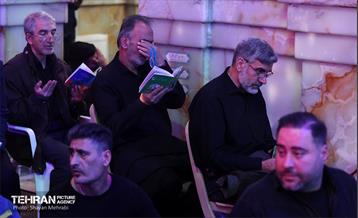 احیای شب بیست‌ویکم ماه رمضان امامزاده پنج تن لویزان 49