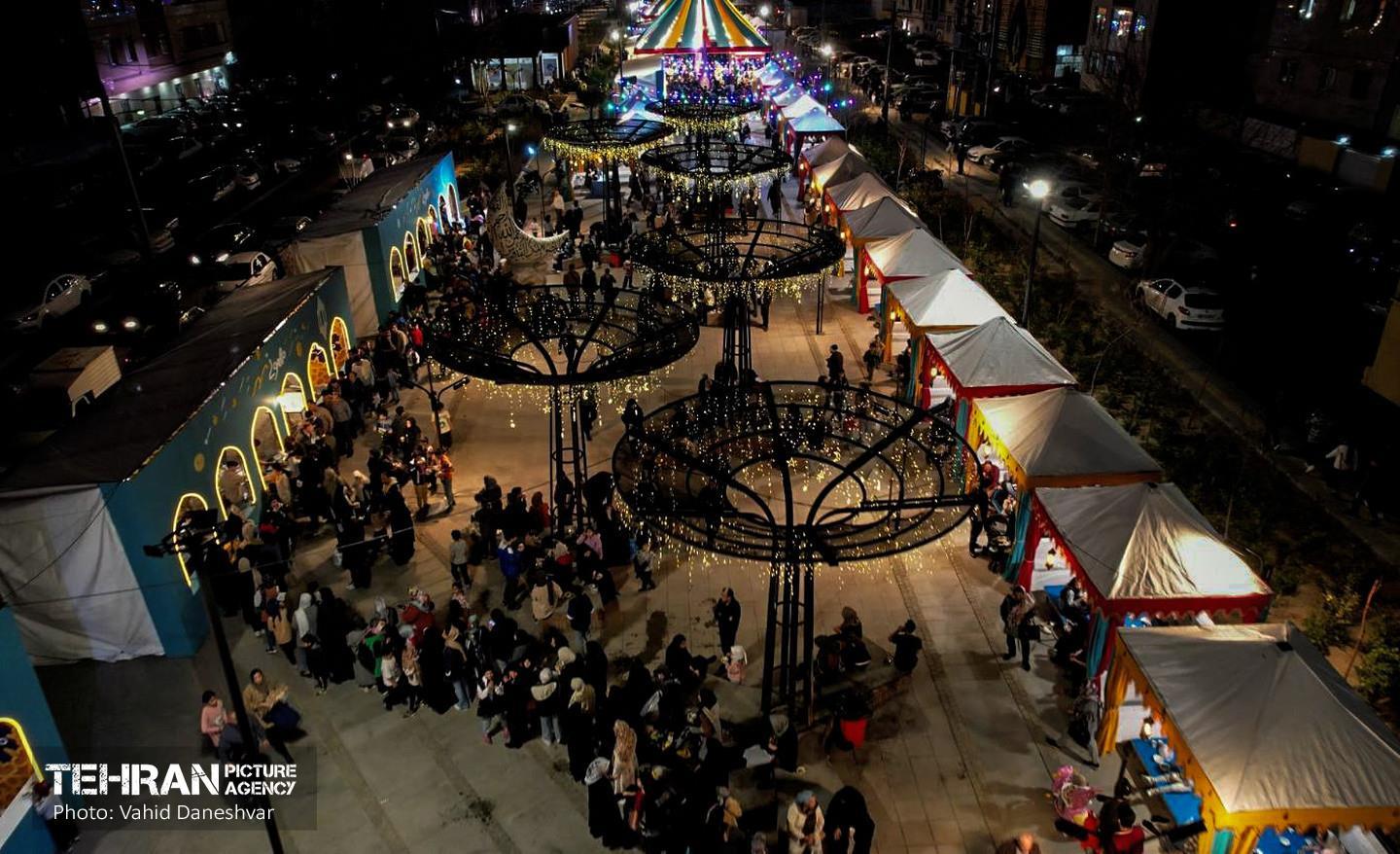 بازدید شهردار منطقه 17 ازمراسم جشن بزرگ رمضان(مهمونی شهر) 1