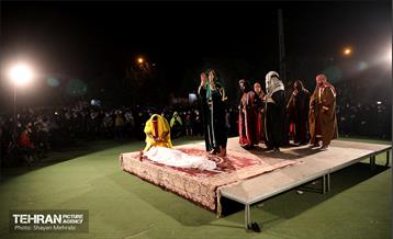 تعزیه خوانی در باغ راه حضرت زهرا(س) 20