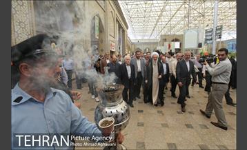 افتتاح کارگاه ساخت ضریح حضرت عبدالعظیم 12