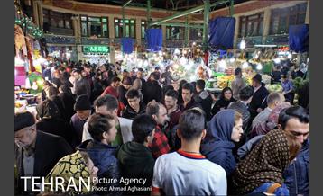 خرید شب عید، بازار تجریش 20
