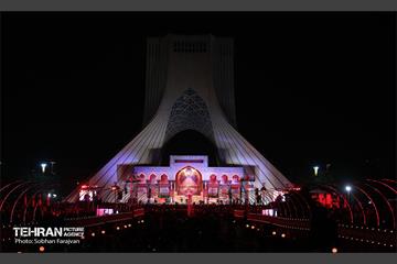 آئین بدرقه زائران اربعین در میدان آزادی 16