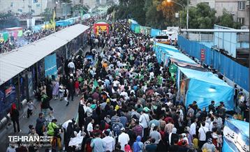 مهمانی ۱۰ کیلومتری عید غدیر در تهران - 3 23