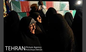 مراسم وداع با 150 شهید دوران دفاع مقدس 23