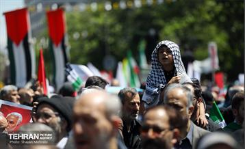 راهپیمایی وز قدس در پایتخت 14