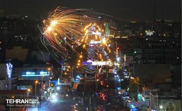 مهمانی ۱۰ کیلومتری عید غدیر در تهران 5