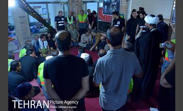 بازدید شهردار تهران از اسکان کارکنان شهرداری تهران در نجف 9