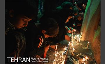 شام غریبان در محله گرگان  2