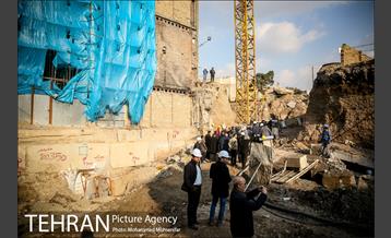 بازید کمیسیون عمران مجلس از پروژه پلاسکو 13