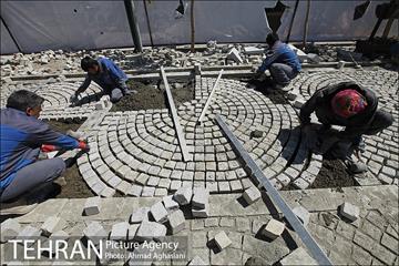 خیابان سی تیر، سنگ فرش می شود  10