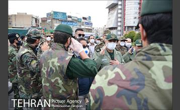 رزمایش مشترک سپاه و شهرداری تهران  18