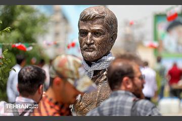 رونمایی از سردیس سردار شهید احمد متوسلیان 5