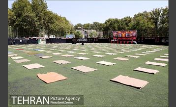 میزبانی سازمان ورزش شهرداری تهران از هیات مذهبی 16