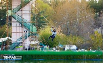 برپایی دهکده بهار ایران در بوستان ملت 54