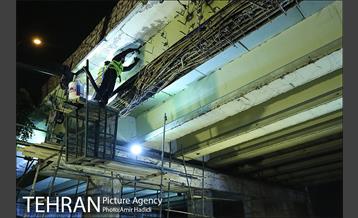 شب گردی اصحاب رسانه با معاون فنی و عمرانی شهرداری تهران 20