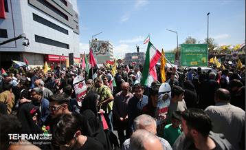 راهپیمایی روز قدس در پایتخت - 1 15