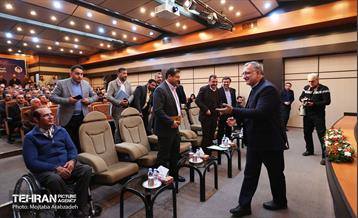 دیدار صمیمانه شهردار تهران با کارکنان شهرداری منطقه ۵