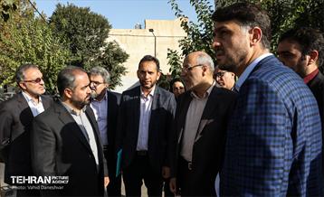 بازدید رئیس کمیسیون حمل‌ونقل شورا از منطقه 17 19