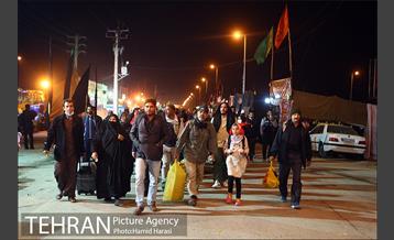 زائران اربعین حسینی در مرز شلمچه 22