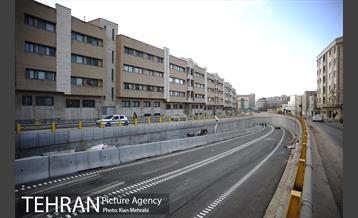 زیرگذر استاد معین قبل از افتتاح 27