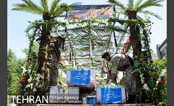 تشییع پیکر شهدای حادثه تروریستی تهران 3