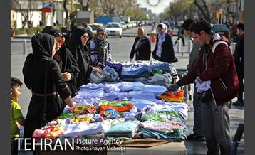 بازارچه نوروزی بساط گستران منطقه 12 2