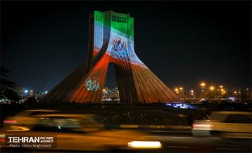 تهران به رنگ پرچم افتخار 12
