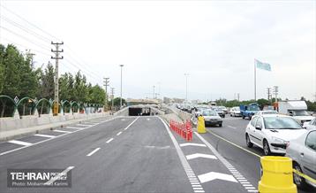 افتتاح و بهره‌برداری از زیرگذر نواب - تندگویان 15