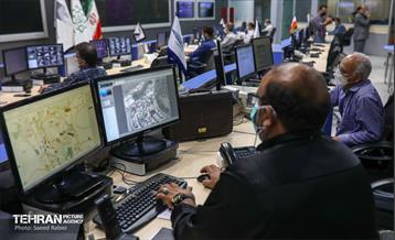 حضور شهردار تهران در مرکز کنترل ترافیک شهرداری تهران 27