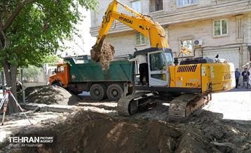 احداث نخستین گذرگاه عابر پیاده در منطقه 18 پایتخت 36